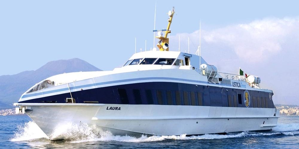 fast passenger vessel ustida lines italy