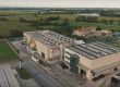 vista da alto fabbrica - eliche radice, lombardia